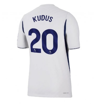 Tottenham Hotspur Mohammed Kudus #20 Hjemmebanetrøje 2026-27 Kortærmet